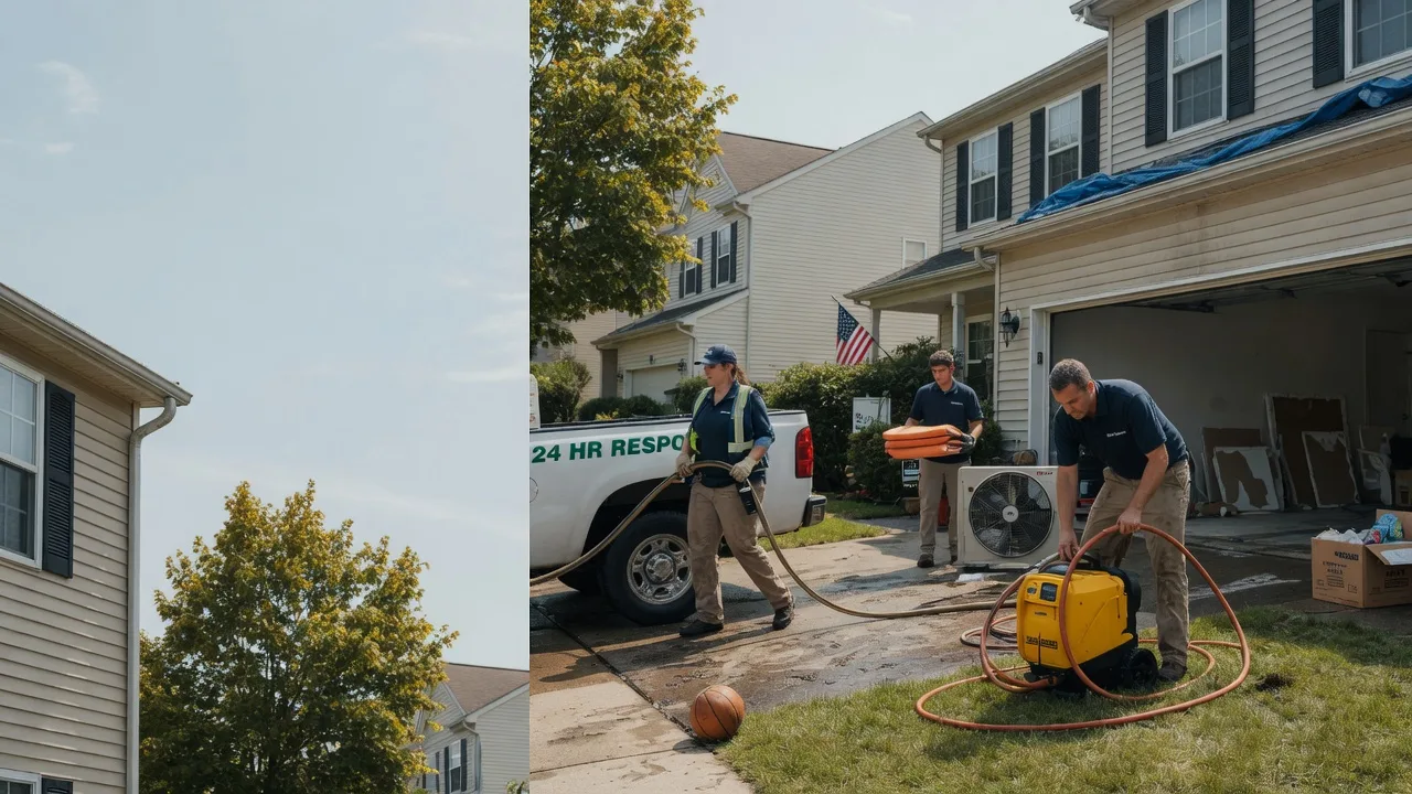 Emergency Water Damage Restoration in Huntersville, NC near me